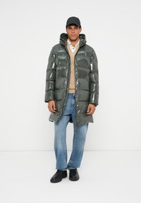 Rains ALTA PUFFER UNISEX - Geacă - swamp