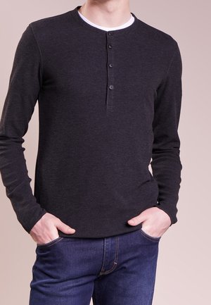 Langærmet T-shirt - anthracite