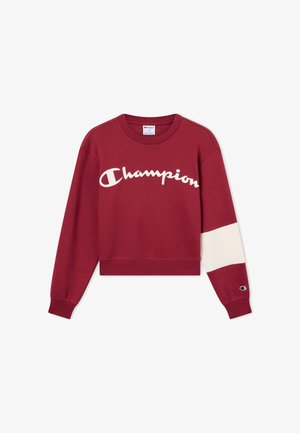 Champion, CHAMPION CREWNECK SWEATSHIRT CHAMPION HERITAGE EVOLUTION - Sweatshirt - bordeaux
