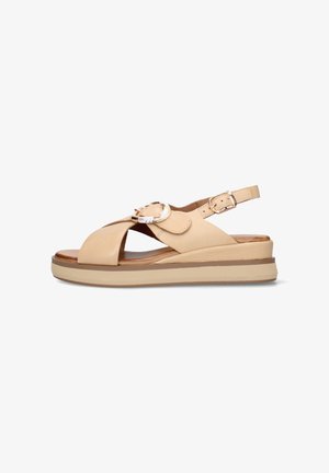 Inuovo, 113138 - Sandali con zeppa - beige