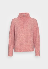 ALPHAGZ R ZIPPER  - Camisola - powdered pink melange