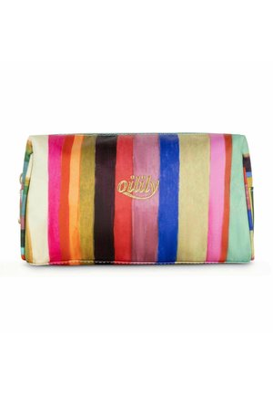 PIETERNELLA STRIPE - Kosmetiktasche - creme de menthe