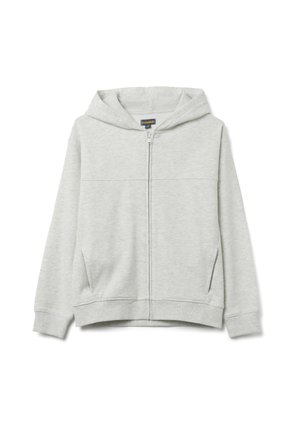 REGULAR FIT - Sudadera con cremallera - light grey marl