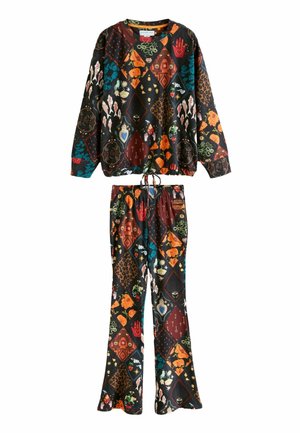 SET - Pigiama - night garden patch print