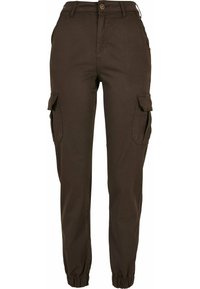 HIGH WAIST - Reisitaskuhousut - brown