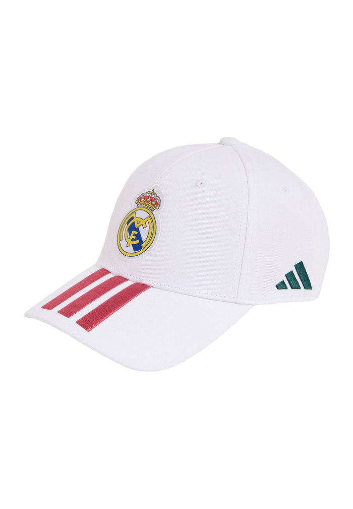 adidas REAL MADRID BASEBALL CAP UNISEX - Club wear - white wild pink