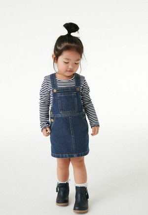 PINAFORE  - Denim dress - indigo blue