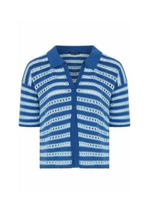 Yours Clothing, PLUS SIZE BLOUSES & SHIRTS - Cardigan - blue