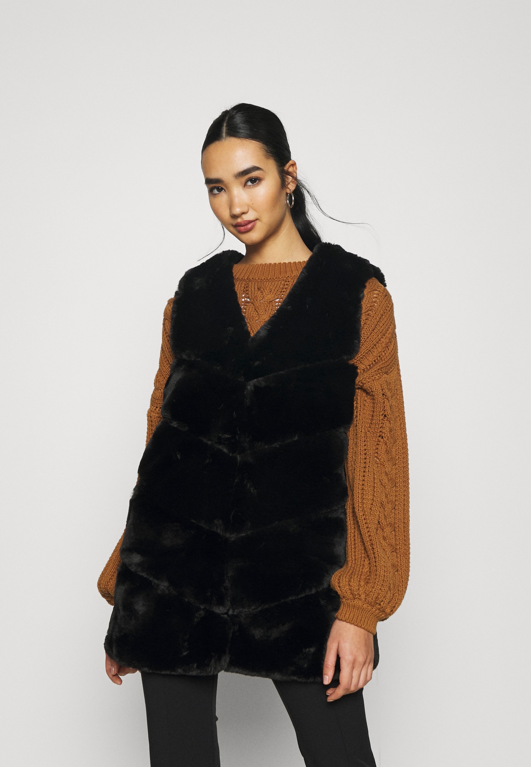 River Island Chaleco - black/negro - Zalando.es