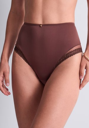 TAILLE HAUTE EMOTION - Slip - sepia