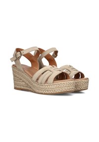 Notre-V Espadrilles - serraje piedra