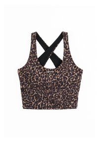 CHEETAH CORE ESSENTIAL BRALETTE - Keskmiselt toetav spordirinnahoidja - multicolor