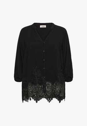 Soaked in Luxury, SLZINAIDA - Button-down blouse - black