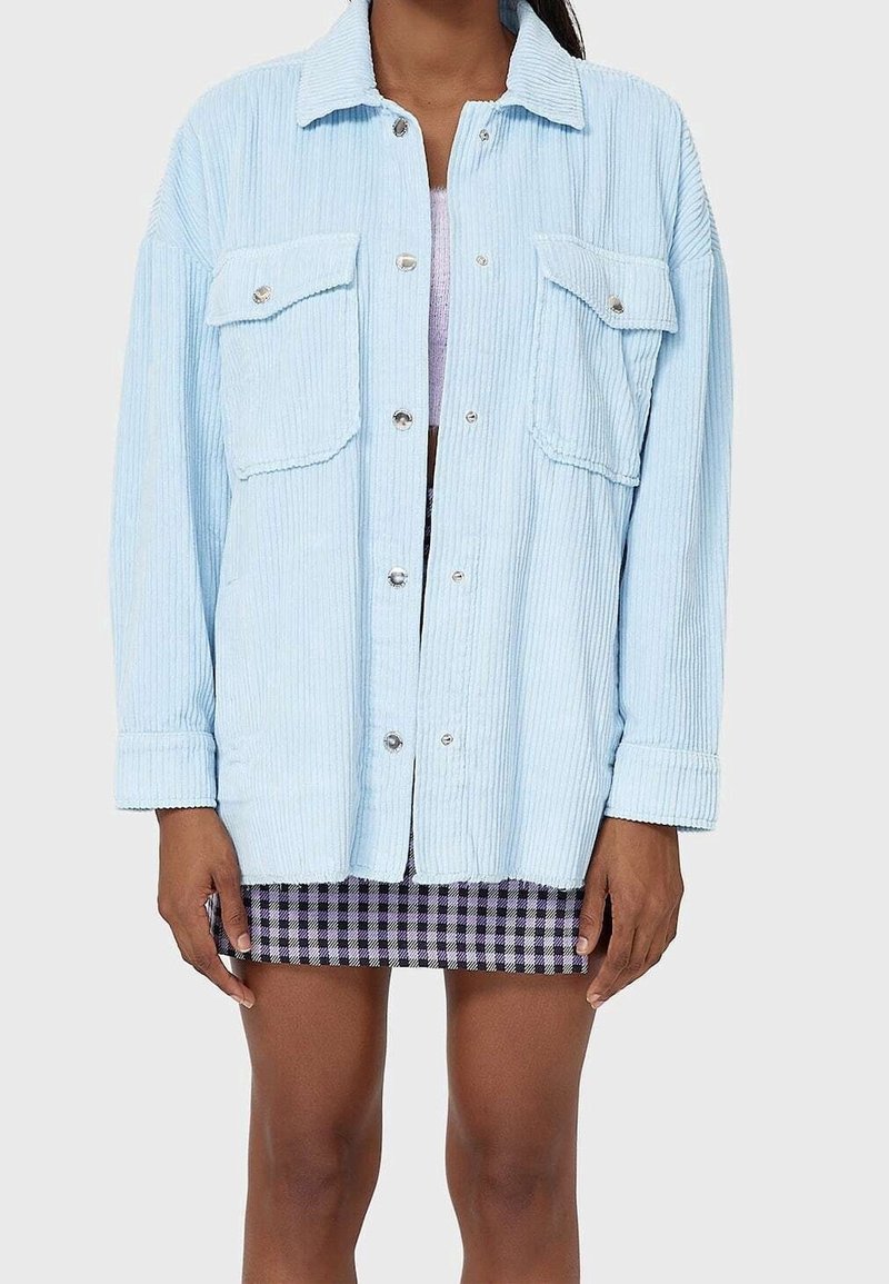Stradivarius Veste légère - light blue