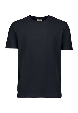 NO EXCESS, PLAIN T-SHIRT WITH A ROUND NECK. - T-shirt basic - night