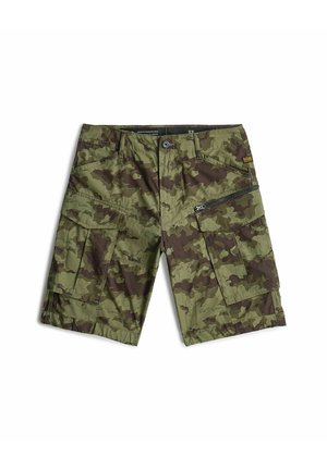 G-STAR, ROVIC ZIP RELAXED SHORTS - Short - four leaf clover cloud camo