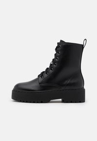 Even&Odd Stivaletti con plateau - black