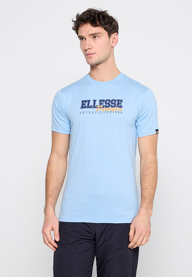 Ellesse T-shirt print lichtblauw