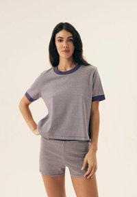 ESOTIQ  SET granatowy