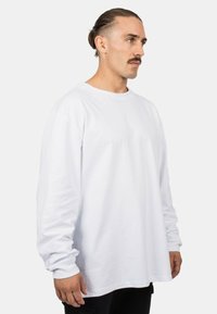 Blackskies OVERSIZED LONG SLEEVE UNISEX - Langarmshirt - weiß