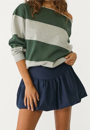 Sweatshirt - mottled green