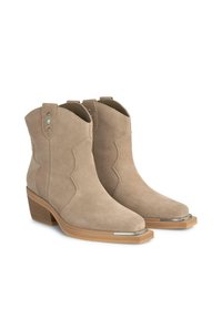 Alma en Pena Botines camperos - marrón jaspeado