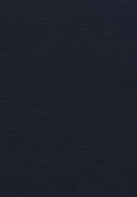 Navy blue textured fabric with a fine, consistent knit pattern, suitable for various applications in clothing or upholstery.