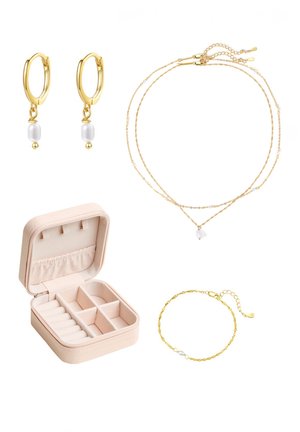 SET - Ohrringe - gold-coloured