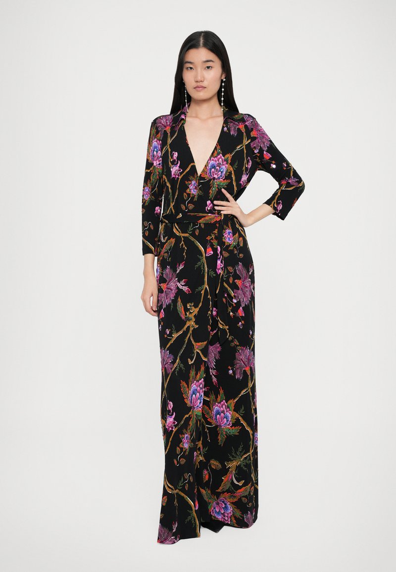 Robe Femme Diane Von Furstenberg - Taille US 10 - Bordeau - Longueur Genoux - Occasion Très Bon État