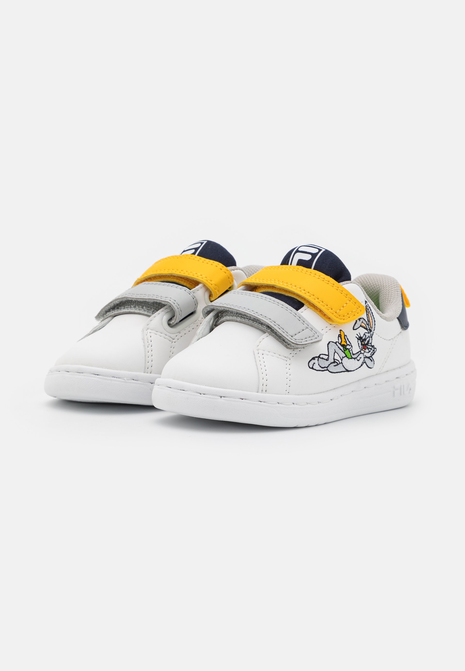 Fila LOONEY TUNES WB CROSSCOURT 2 NT TDL - Sneakers basse -  white/navy/bianco - Zalando.it
