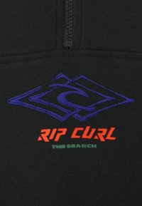 Rip Curl QUEST ZIP CREW UNISEX - Sweatshirt - black