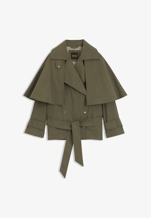 BOSS, C_CALISETTA - Gabardina - open green