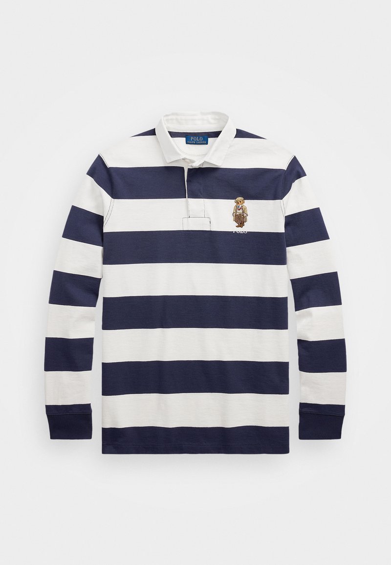 Polo Ralph Lauren CLASSIC FIT POLO BEAR RUGBY SHIRT - T-shirt à manches longues - blu