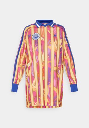 adidas Sportswear FARM PREMIUM - Jerseykjole - bold pink/semi spark/gold ochre