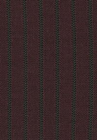 Material tessile con un motivo a rete caratterizzato da linee verticali nei toni di bordeaux scuro e nero, che mostra una superficie testurizzata con spaziatura uniforme.