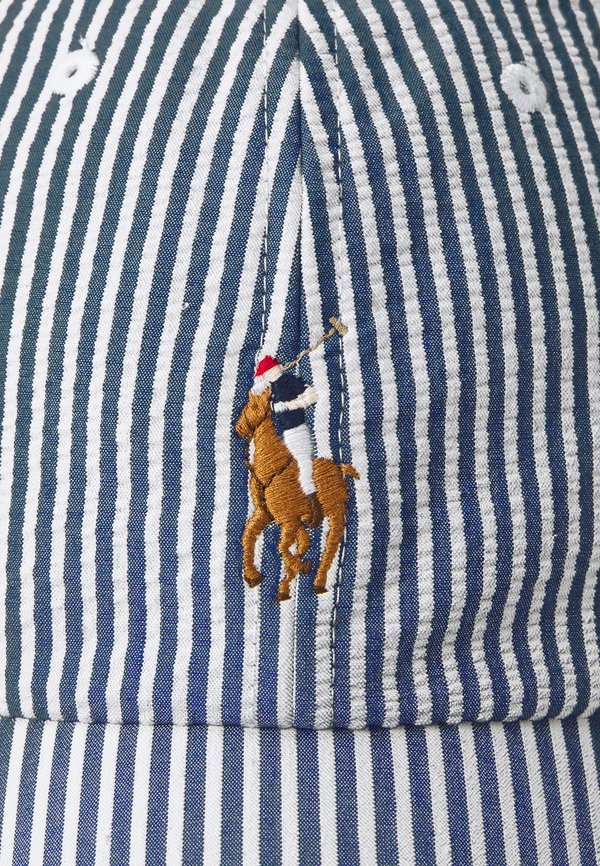 SEERSUCKER BALL CAP - Cap - cruise royal4