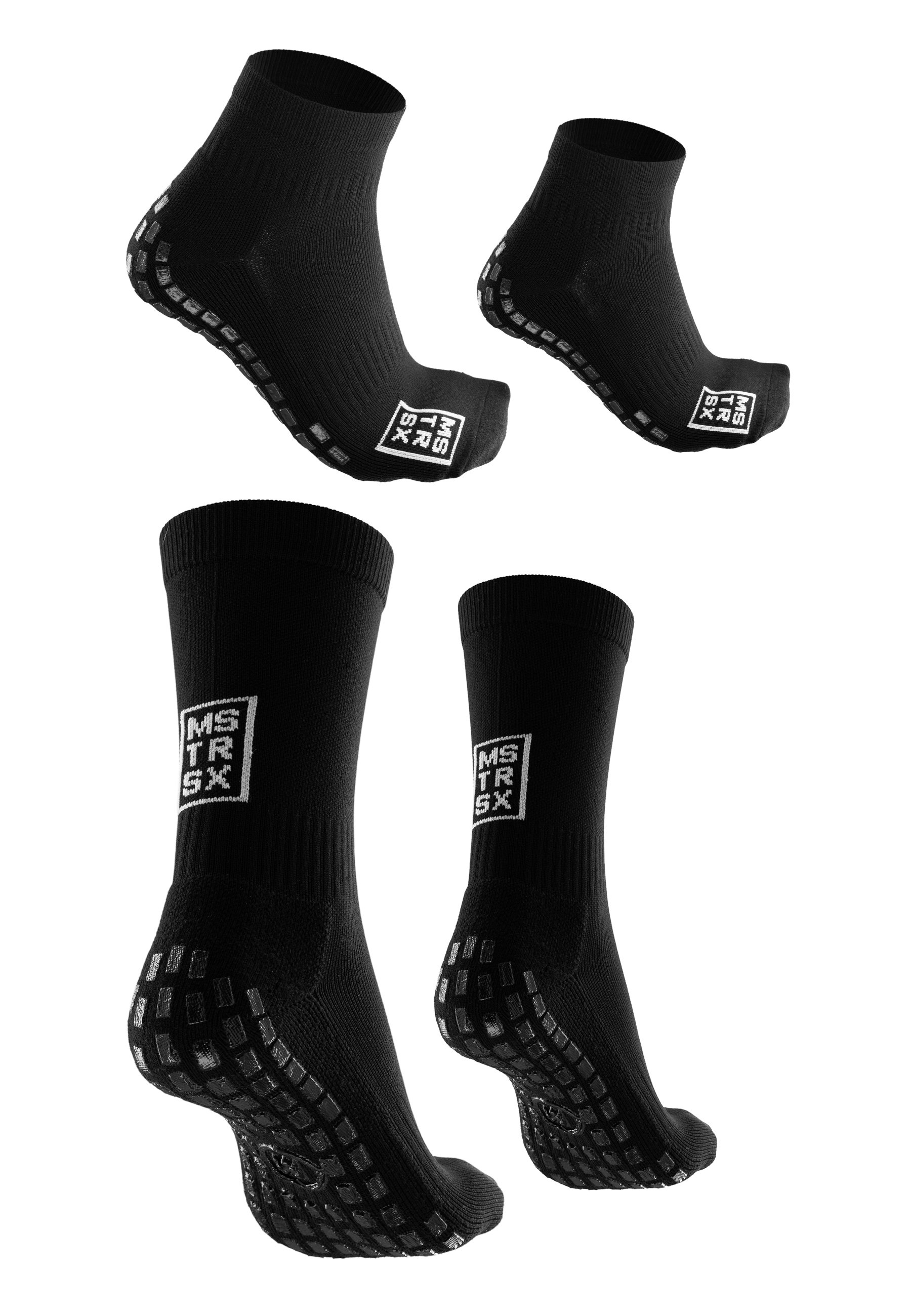 Mastersox SHORT 4ER PACK - Calcetines - schwarz/negro - Zalando.es