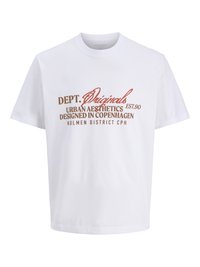 JORBEDFORD TYPO TEE - Μπλουζάκι με στάμπα - bright white