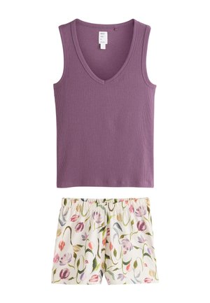 Next SET - Pyjama - lilac purple floral