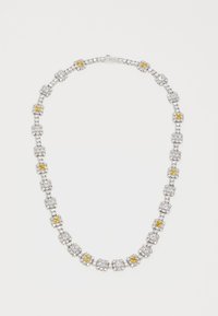 DAISY STUD NECKLACE UNISEX - Κολιέ - white/yellow