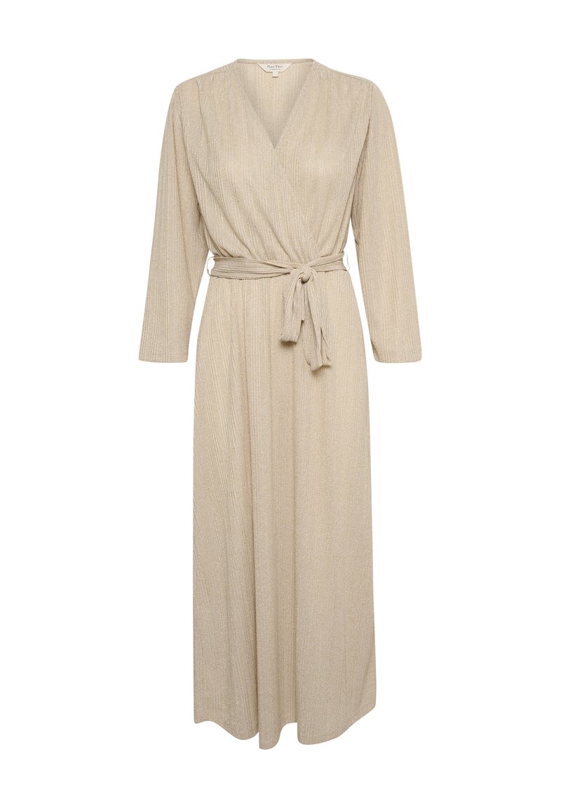 Part Two Maxi-jurk goudkleurig Part Two Maxi-jurk goudkleurig