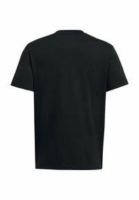Under Armour HEAVYWEIGHT ARMOUR LABEL - Camiseta estampada - black