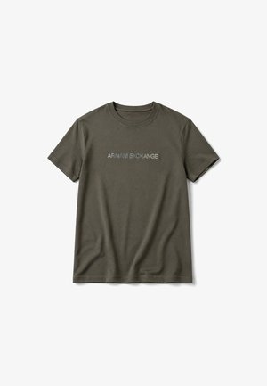 Armani Exchange, XM002785AF10358 - T-shirt con stampa - green