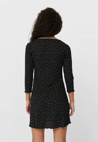 Stradivarius Vestito casual - black
