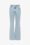 TAHIA STRAIGHT - Džínsy s rovným strihom - light blue washed