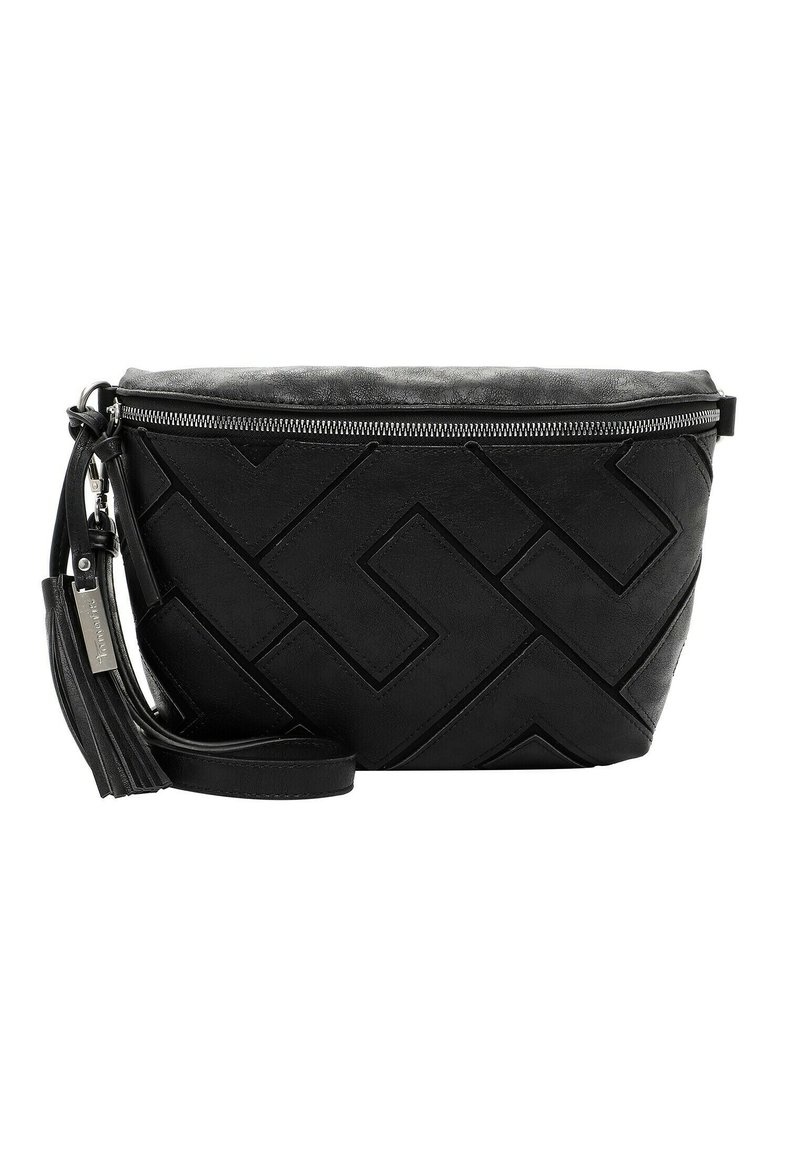 Tamaris MARIKE - Across body bag - black/black - Zalando