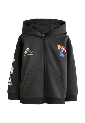 Next, REGULAR FIT - MARIO ZIP THROUGH HOODIE - Zip-up sweatshirt - charcoal grey