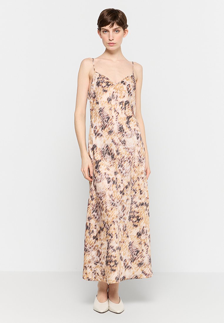 AllSaints Maxi-jurk beige AllSaints Maxi-jurk beige