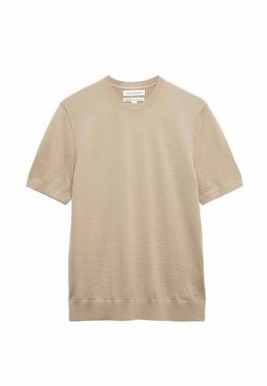 Autograph, CREW NECK - T-shirt basic - sand