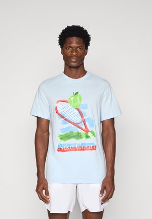 NIKECOURT TEE US OPEN - Printtipaita - celestine blue